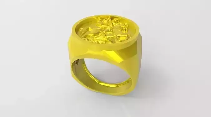 Men Ring  Saint George