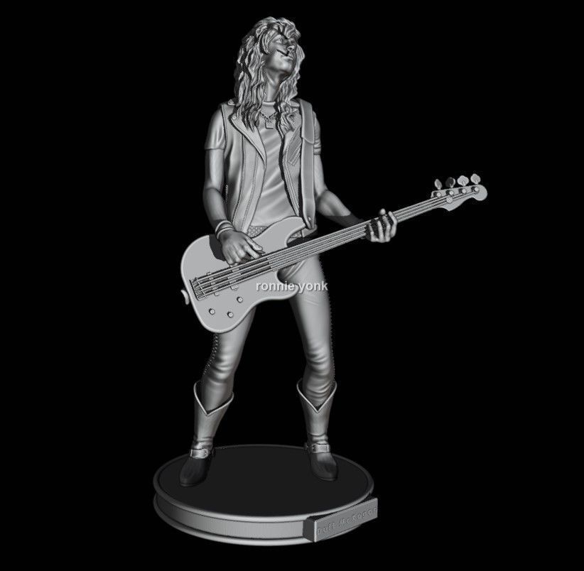 Duff mckagan GNR - 3dprinting 3D print model_4