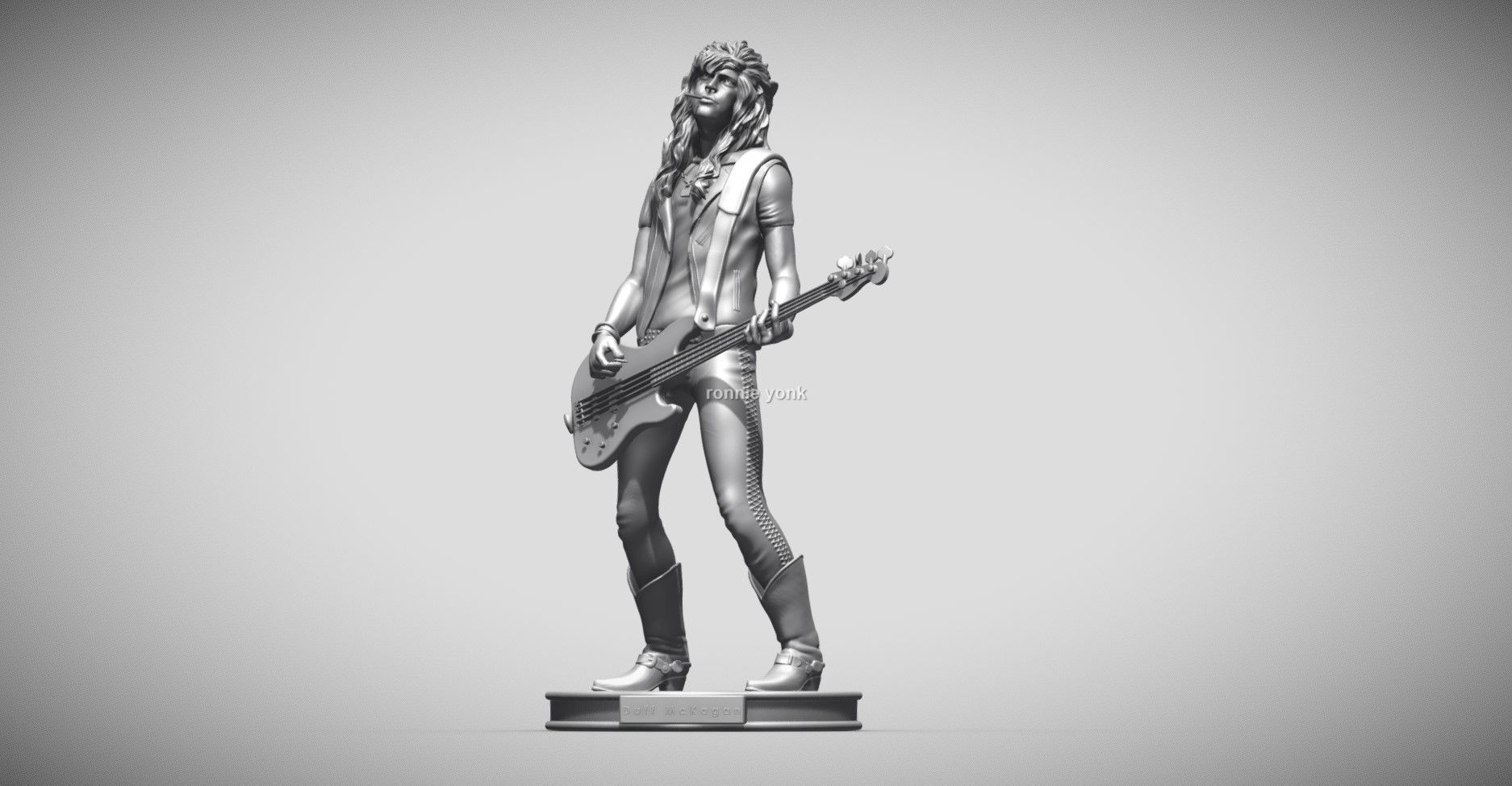Duff mckagan GNR - 3dprinting 3D print model_19