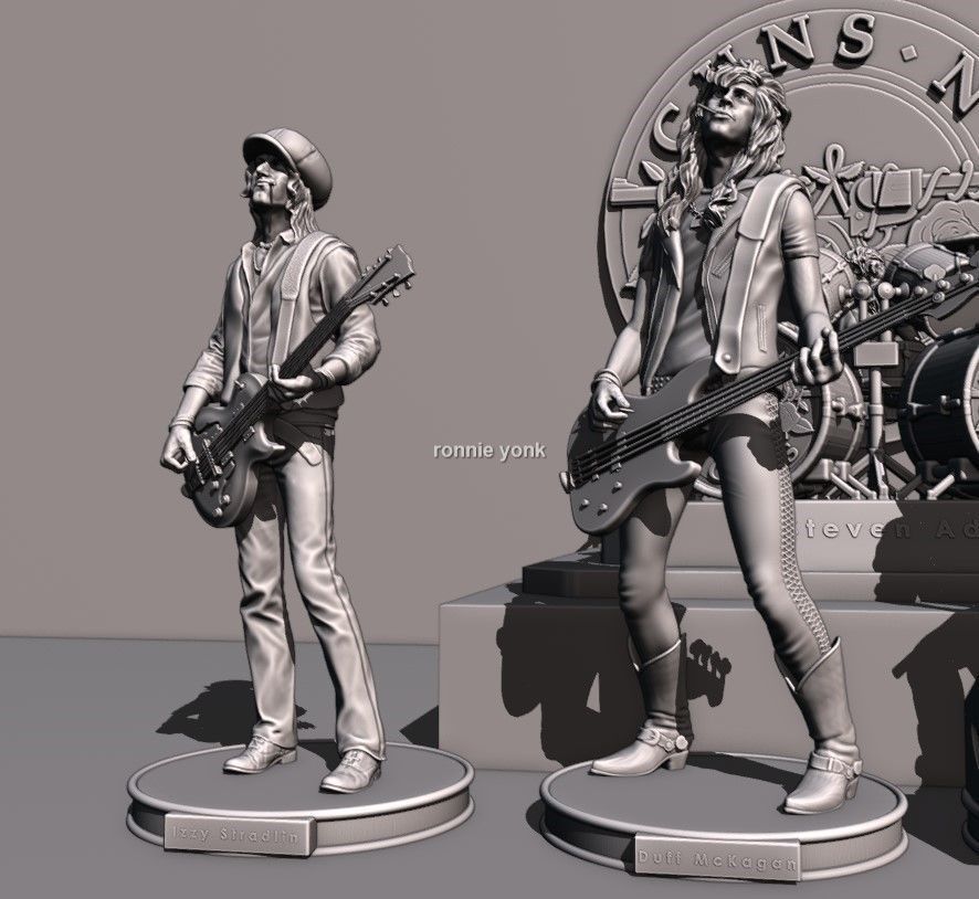 Duff mckagan GNR - 3dprinting 3D print model_14