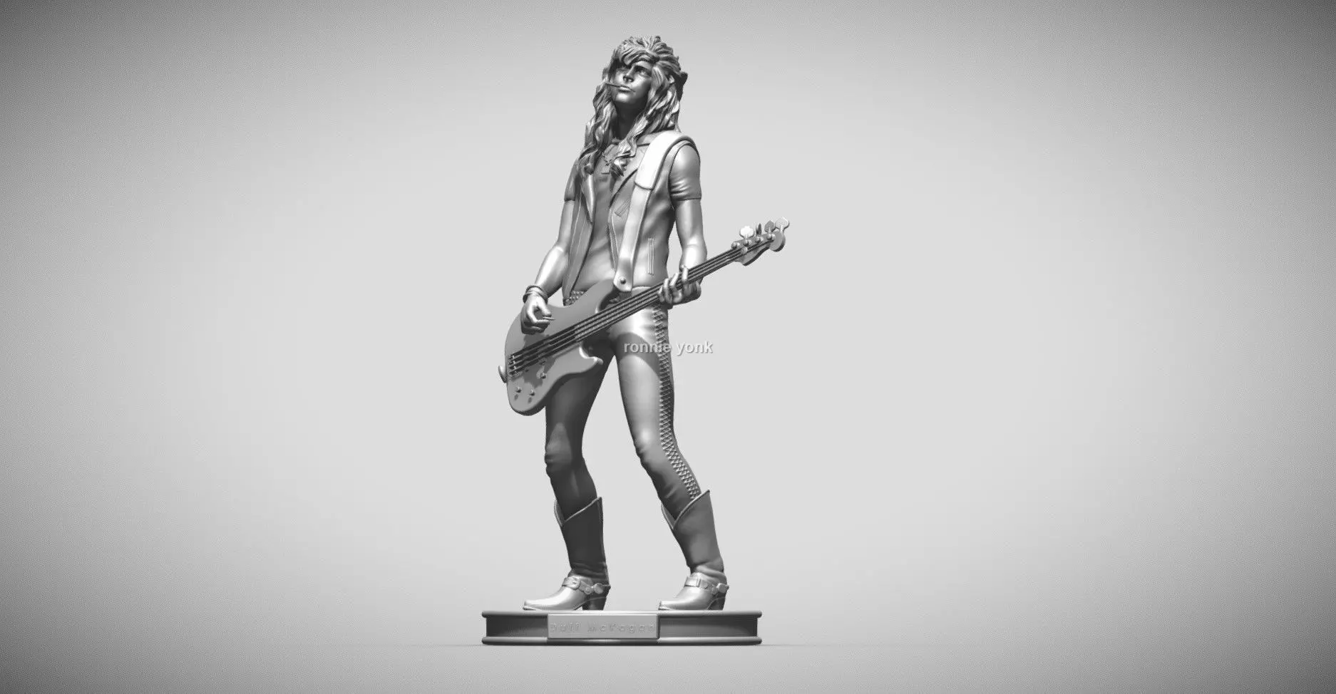 Duff mckagan GNR - 3dprinting 3D print model_0