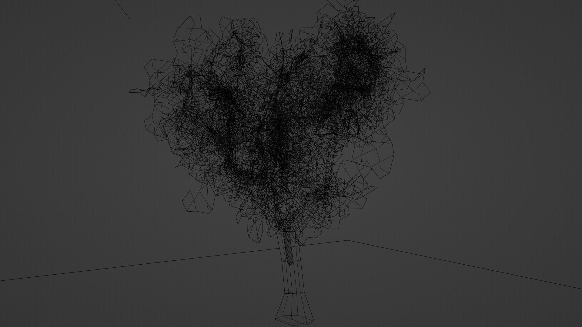 Very Low Poly Game Ready Tree Low-poly 3D model_4