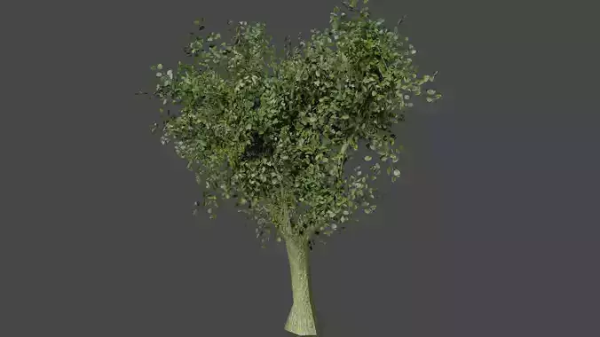 Very Low Poly Game Ready Tree