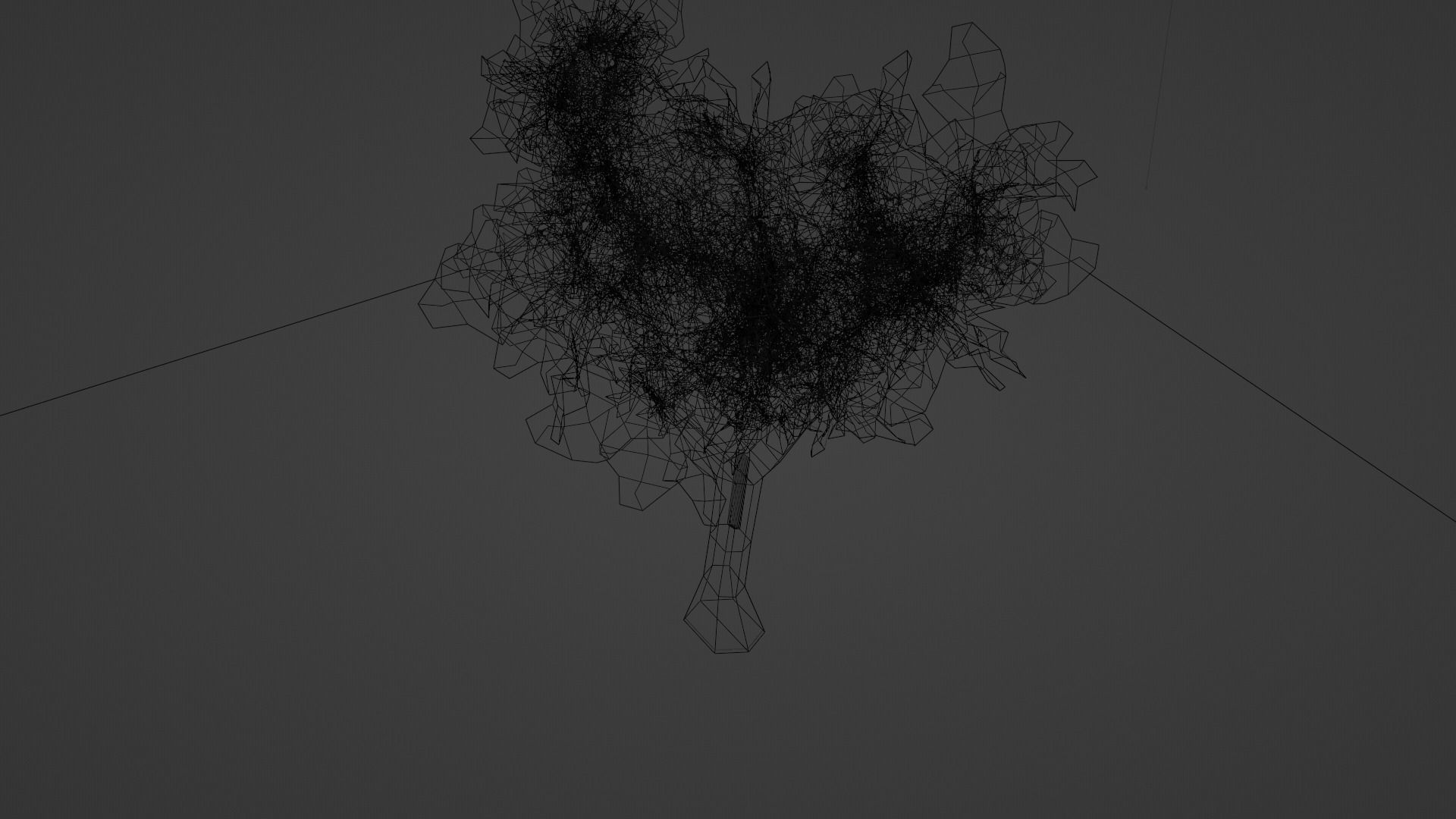 Very Low Poly Game Ready Tree Low-poly 3D model_12