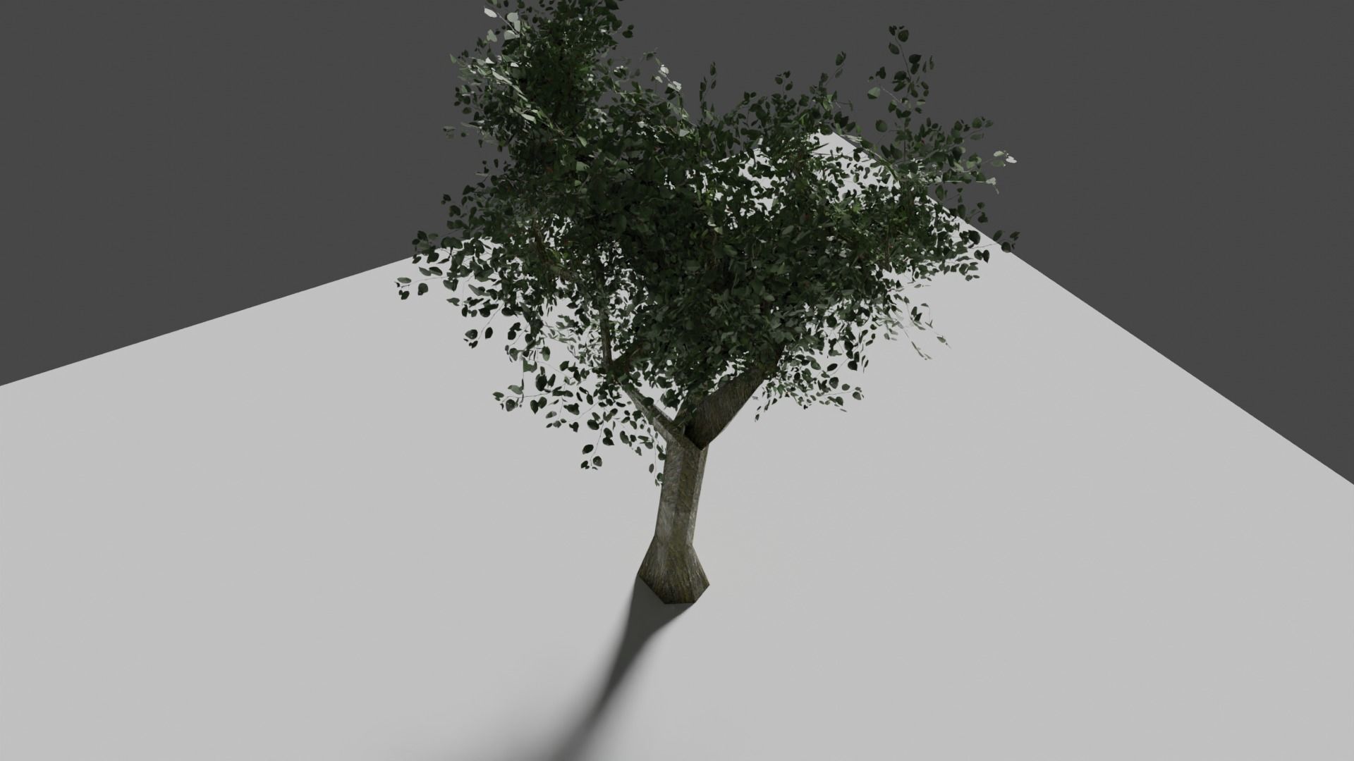 Very Low Poly Game Ready Tree Low-poly 3D model_9