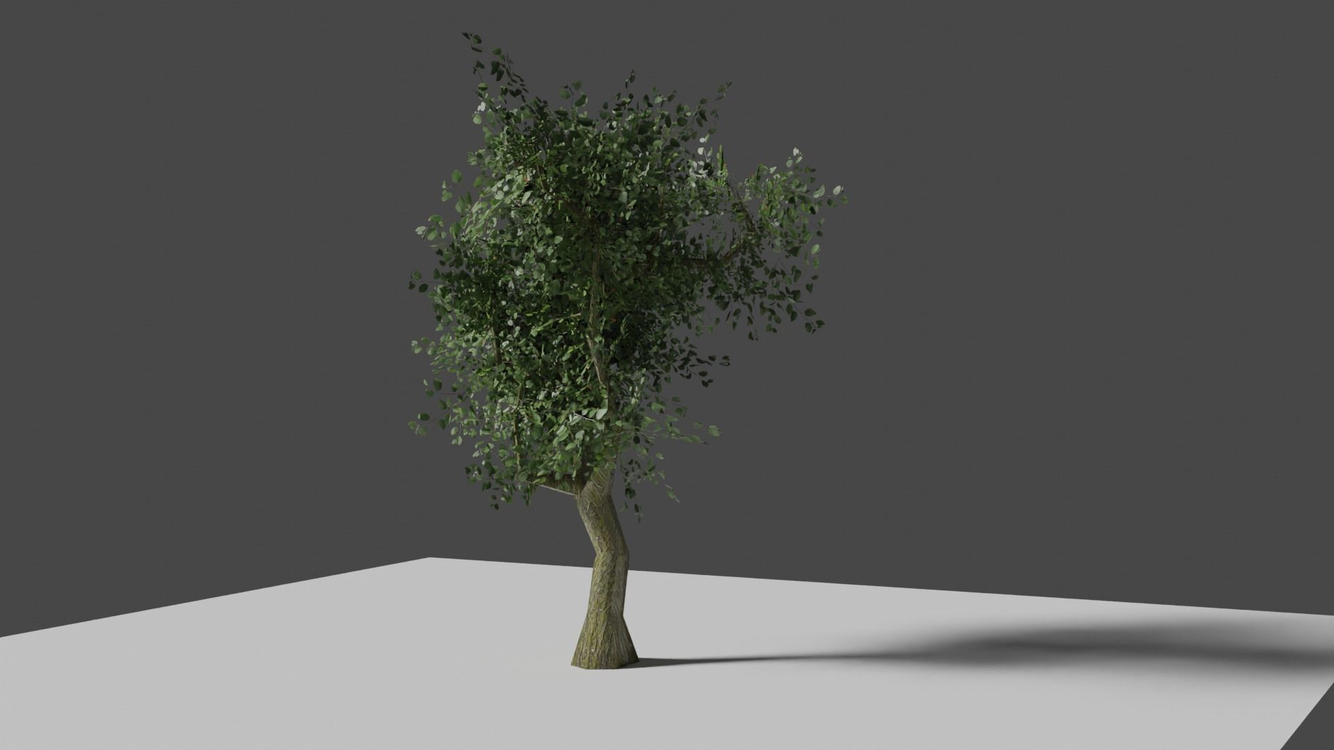 Very Low Poly Game Ready Tree Low-poly 3D model_5