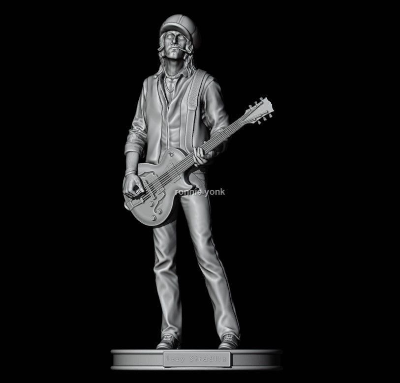 Izzy Stradlin GNR - 3d printing 3D print model_1