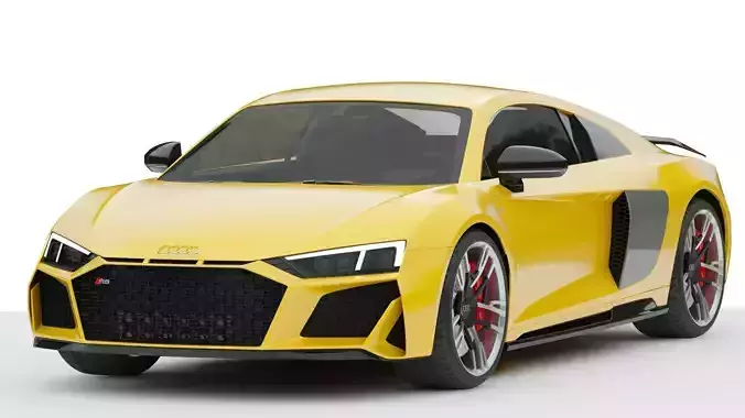 Audi R8 2019 3D model