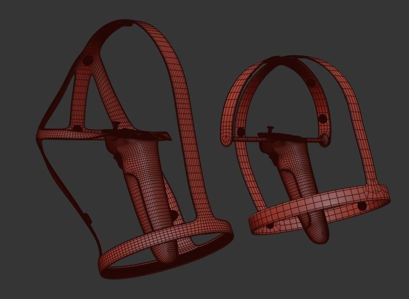 vr controller 3D model_11
