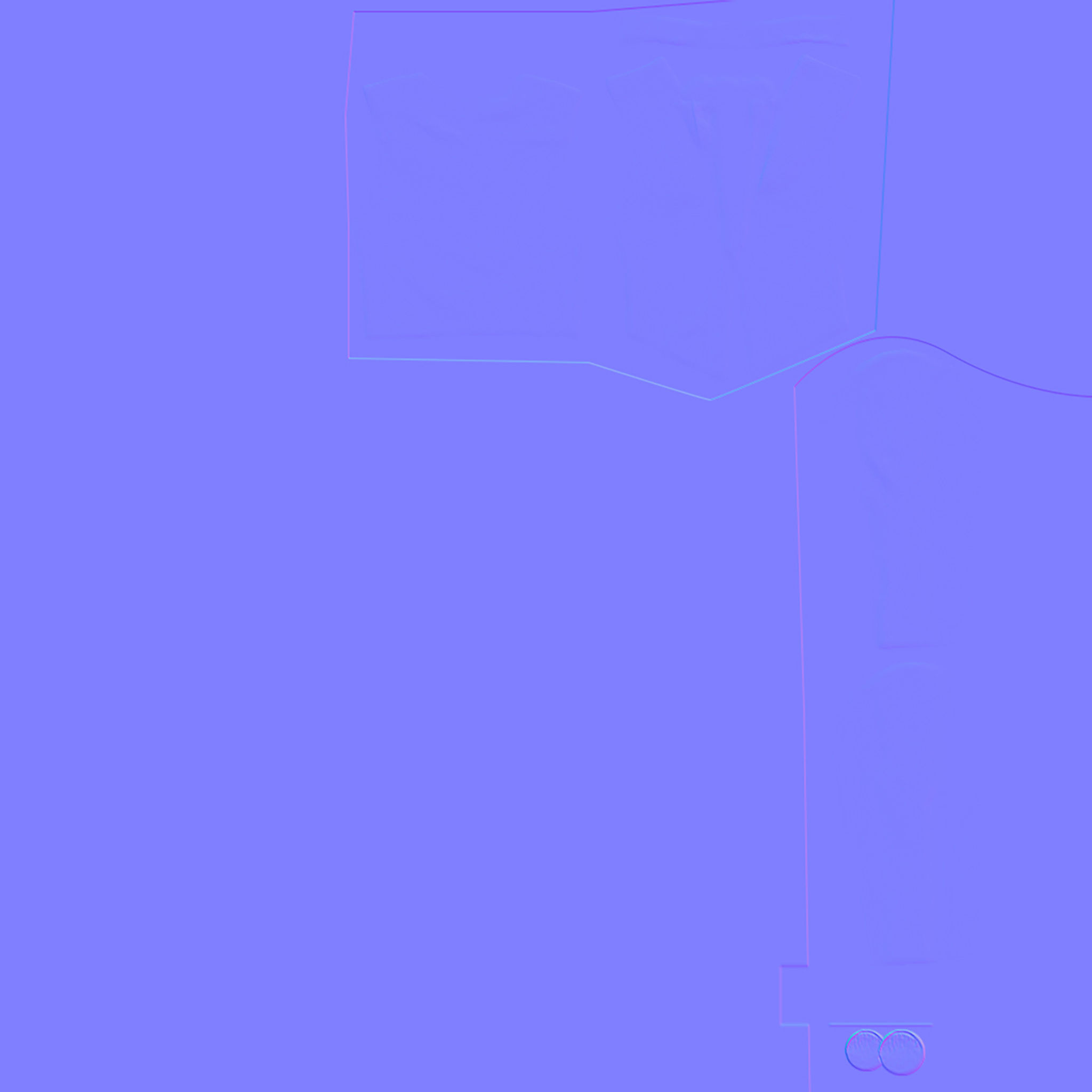 Ladies Tuxedo Jacket Low-poly 3D model_11