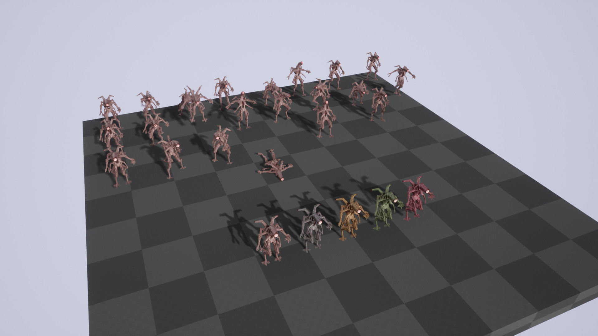 Mutant 01 Low-poly 3D model_4