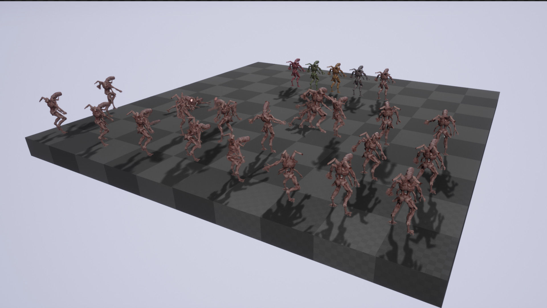 Mutant 01 Low-poly 3D model_5