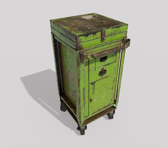 Set of Tool-Repair boxes 3D model 3