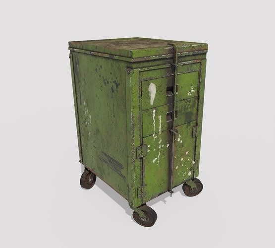 Set of Tool-Repair boxes 3D model 4