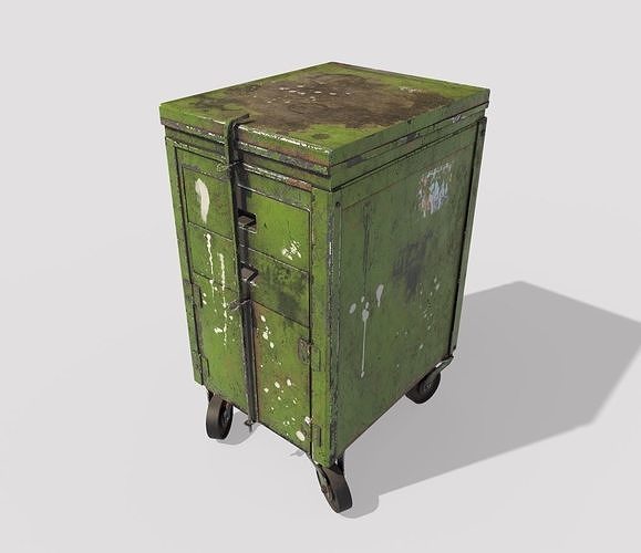 Set of Tool-Repair boxes 3D model 7