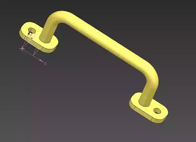 Children playground handle