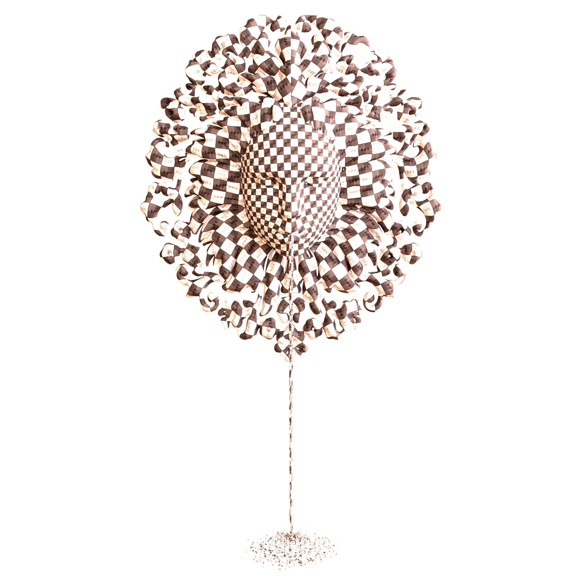 Nymph Wall Fountain-Water Feature 3D model_6