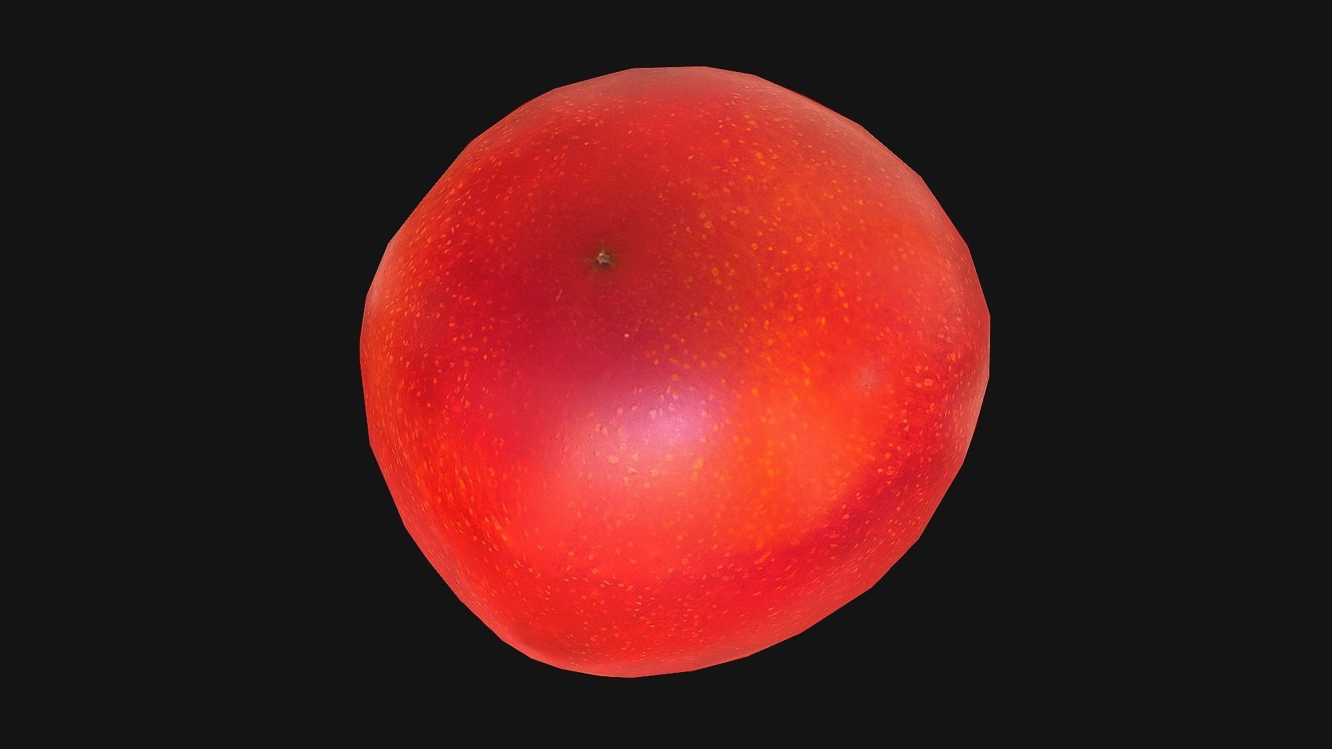 Tomatoes mango Low-poly 3D model_14