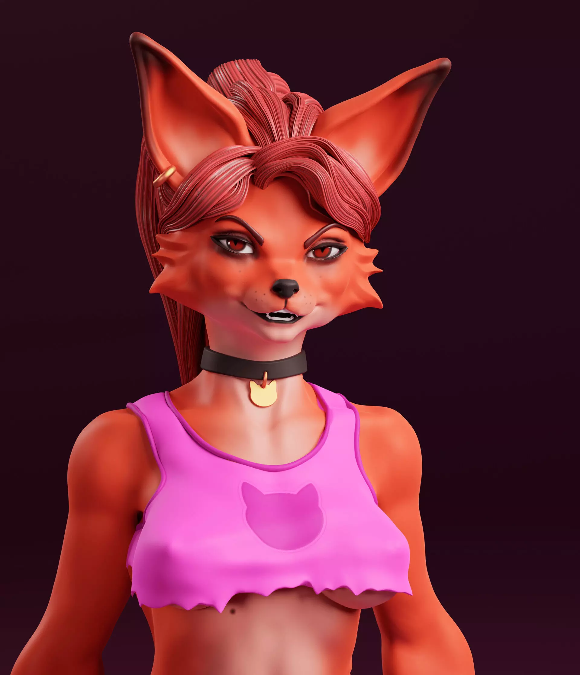 Mandy Statue 3D print model_0