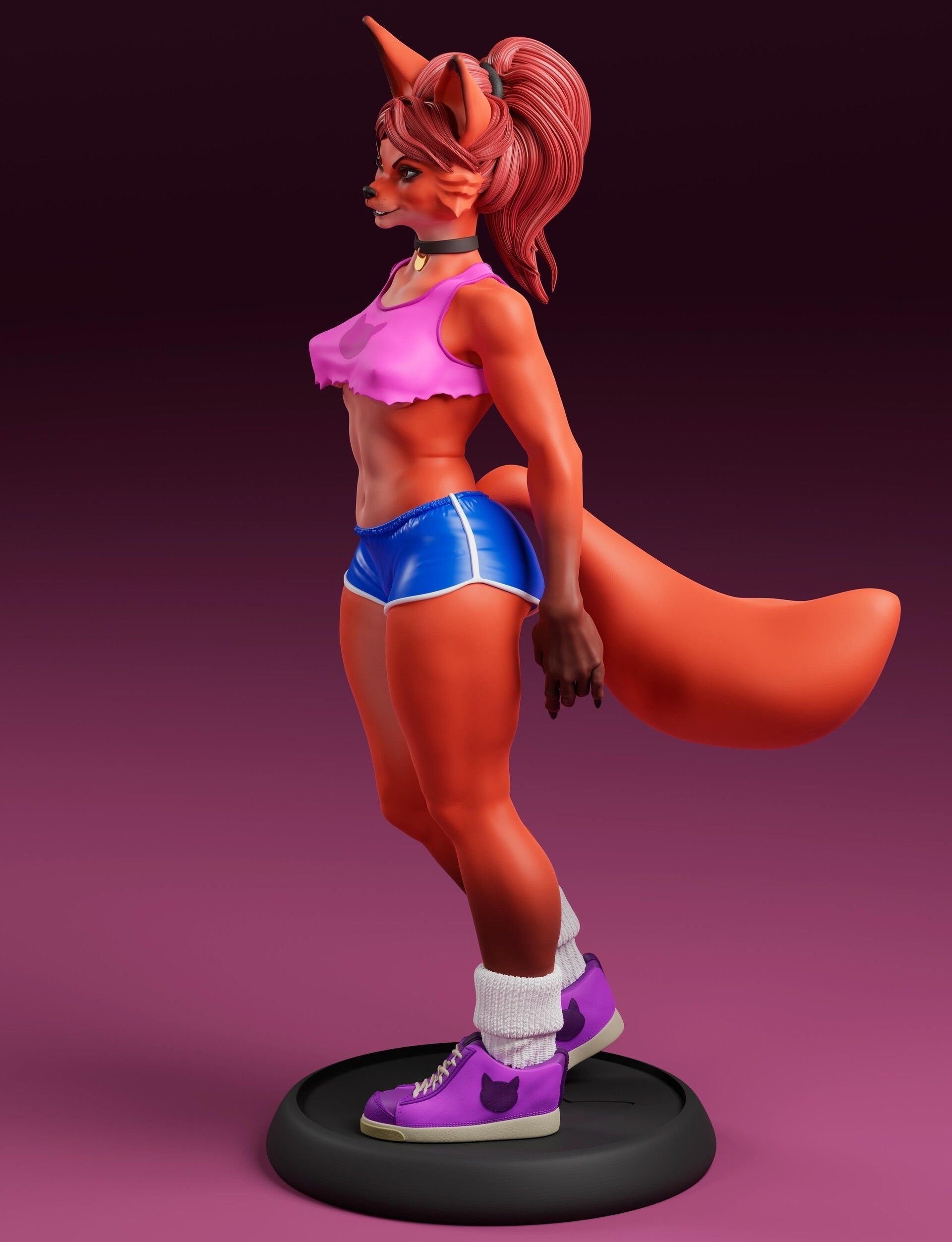 Mandy Statue 3D print model_5