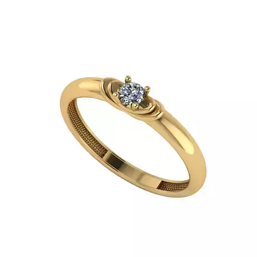 wedding engagement women ring 3dm