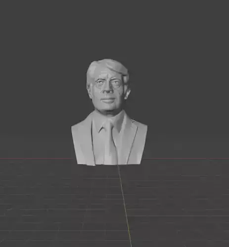 Jimmy Carter 3D print model