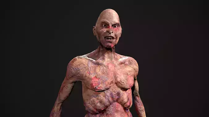 Mutant human skeleton