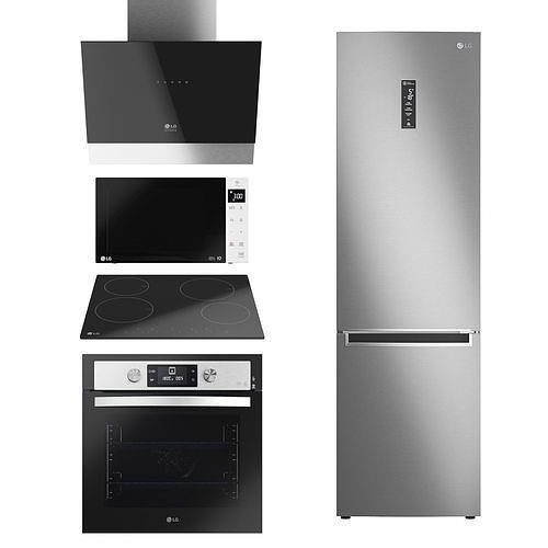 LG Set 001 3D model