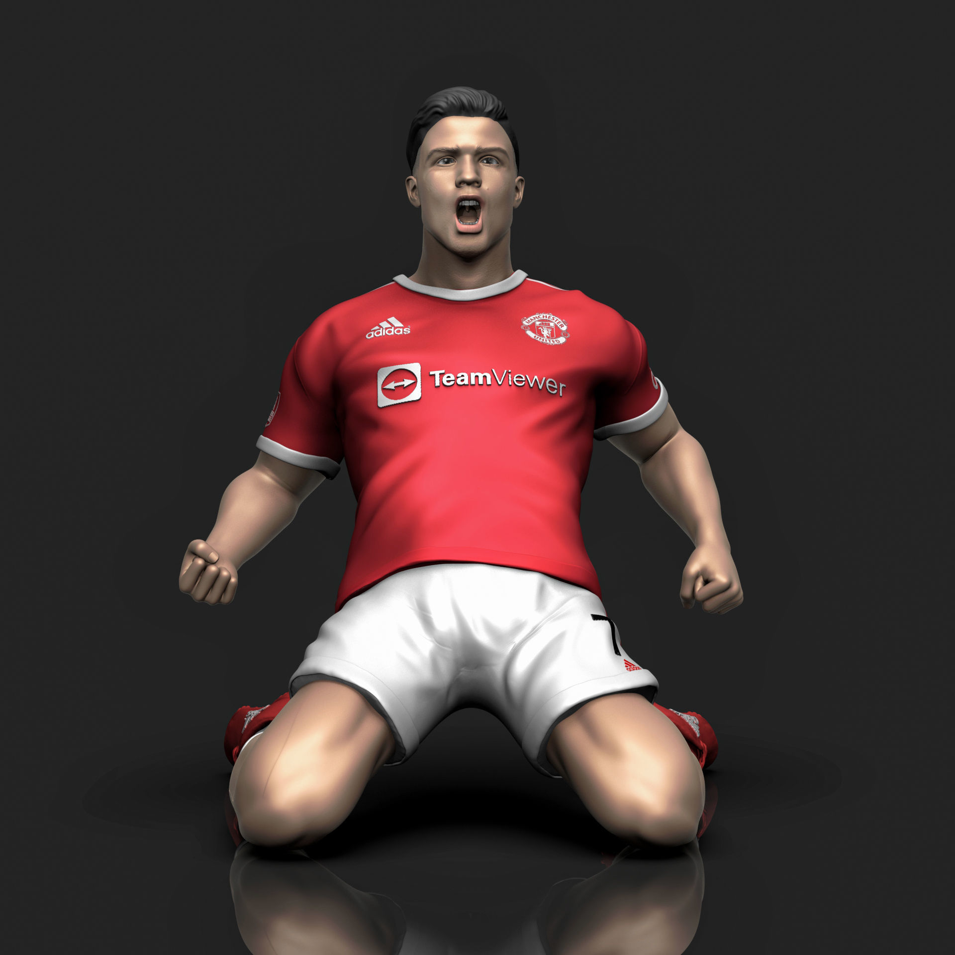 Ronaldo 3D Printable 6 3D print model_5