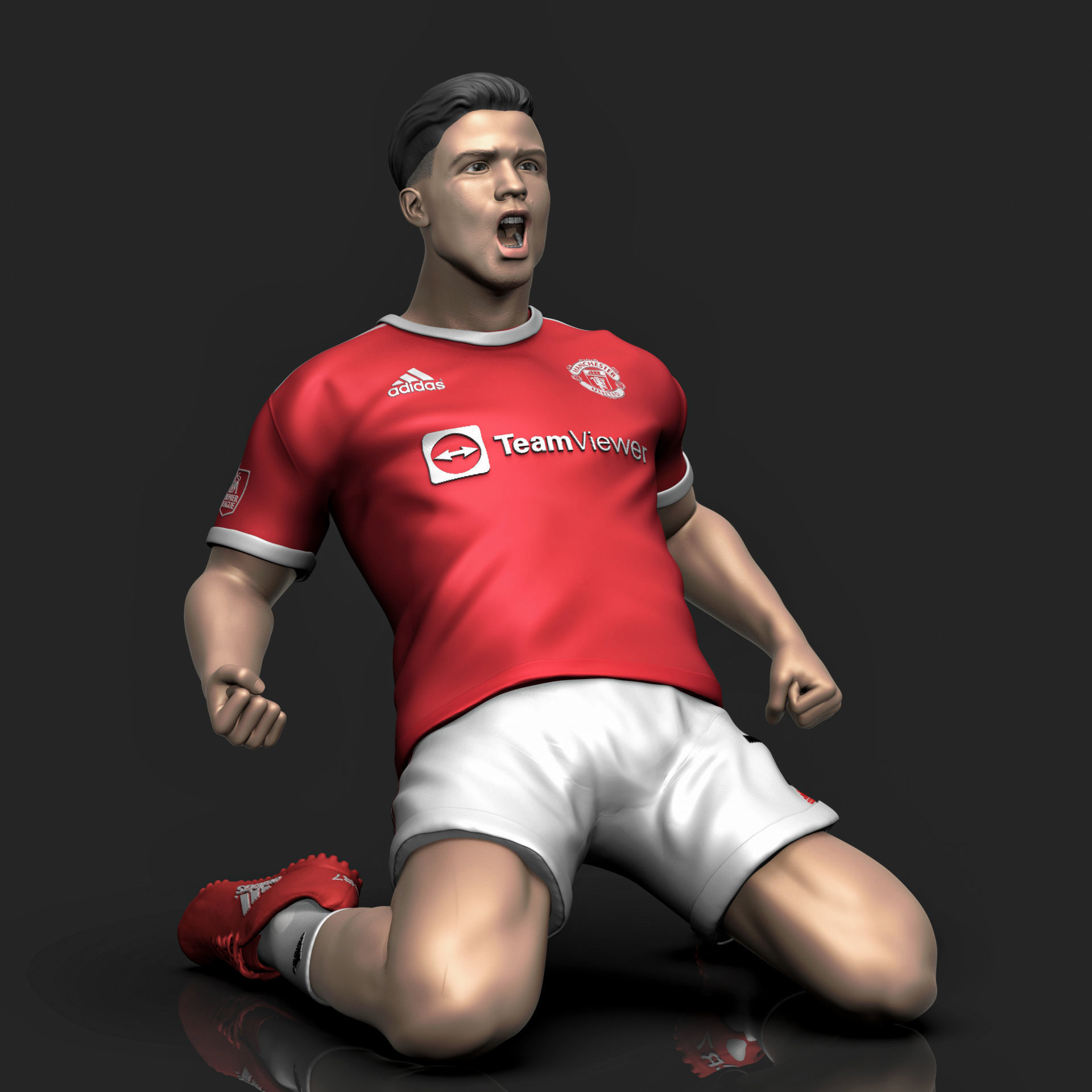 Ronaldo 3D Printable 6 3D print model_14