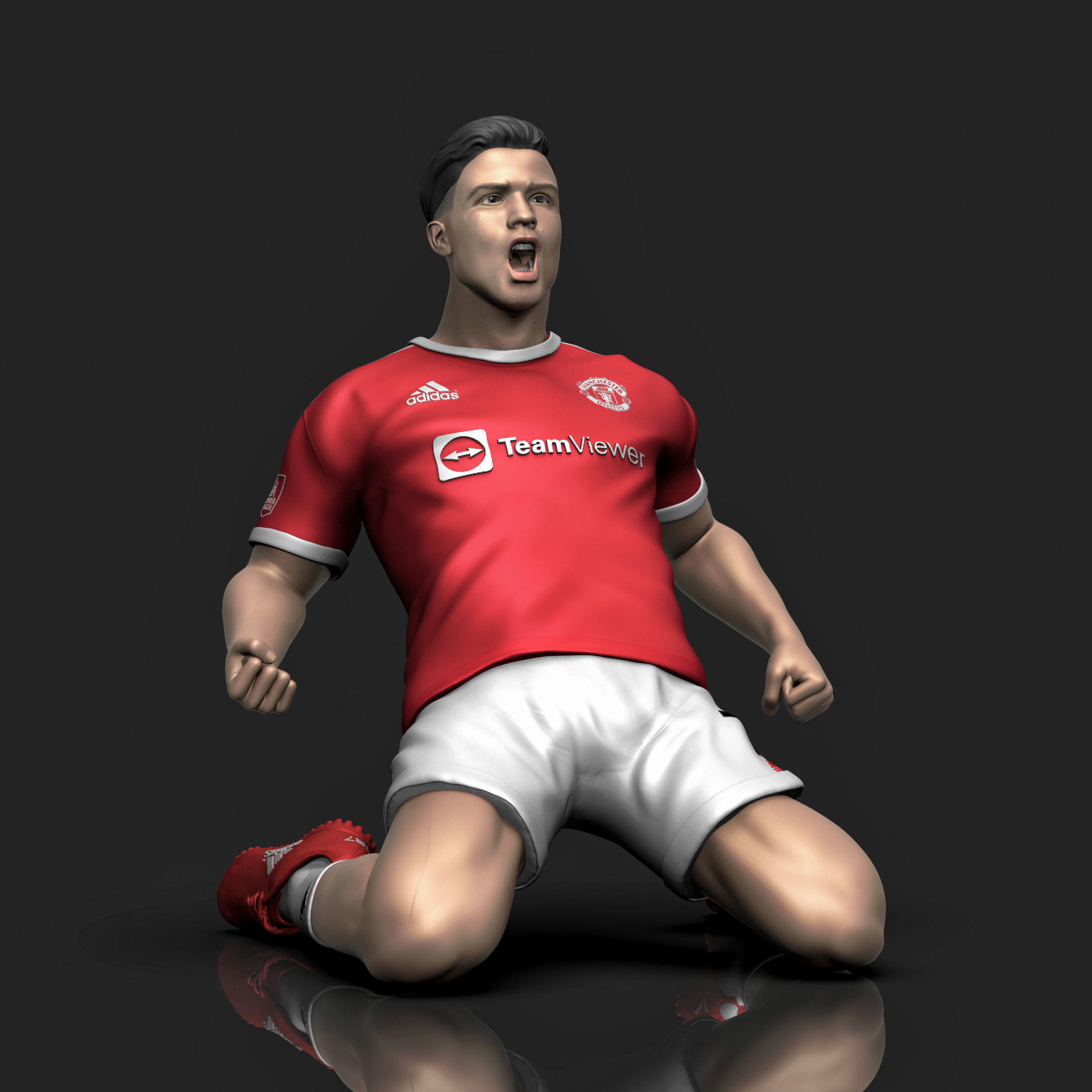 Ronaldo 3D Printable 6 3D print model_4