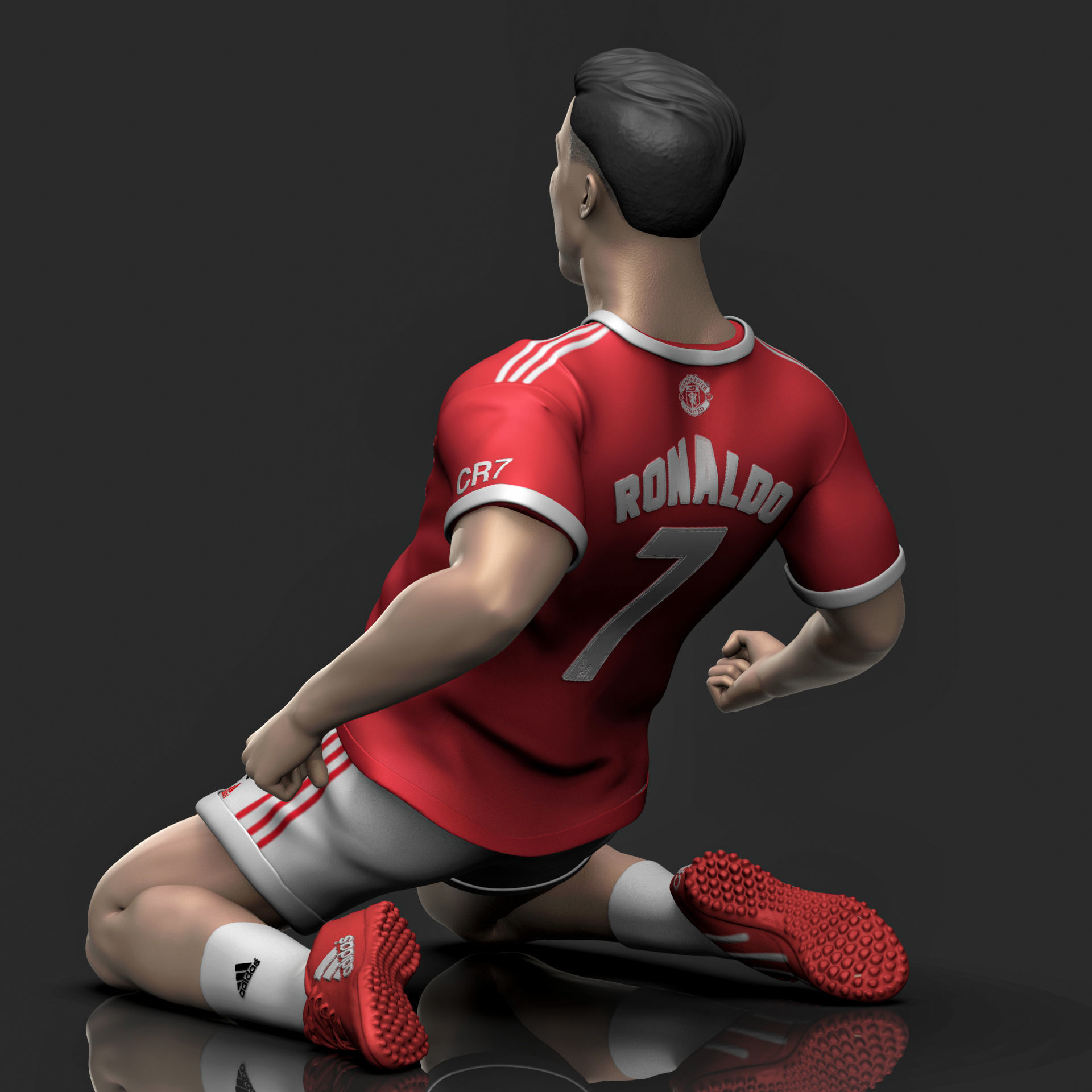 Ronaldo 3D Printable 6 3D print model_9