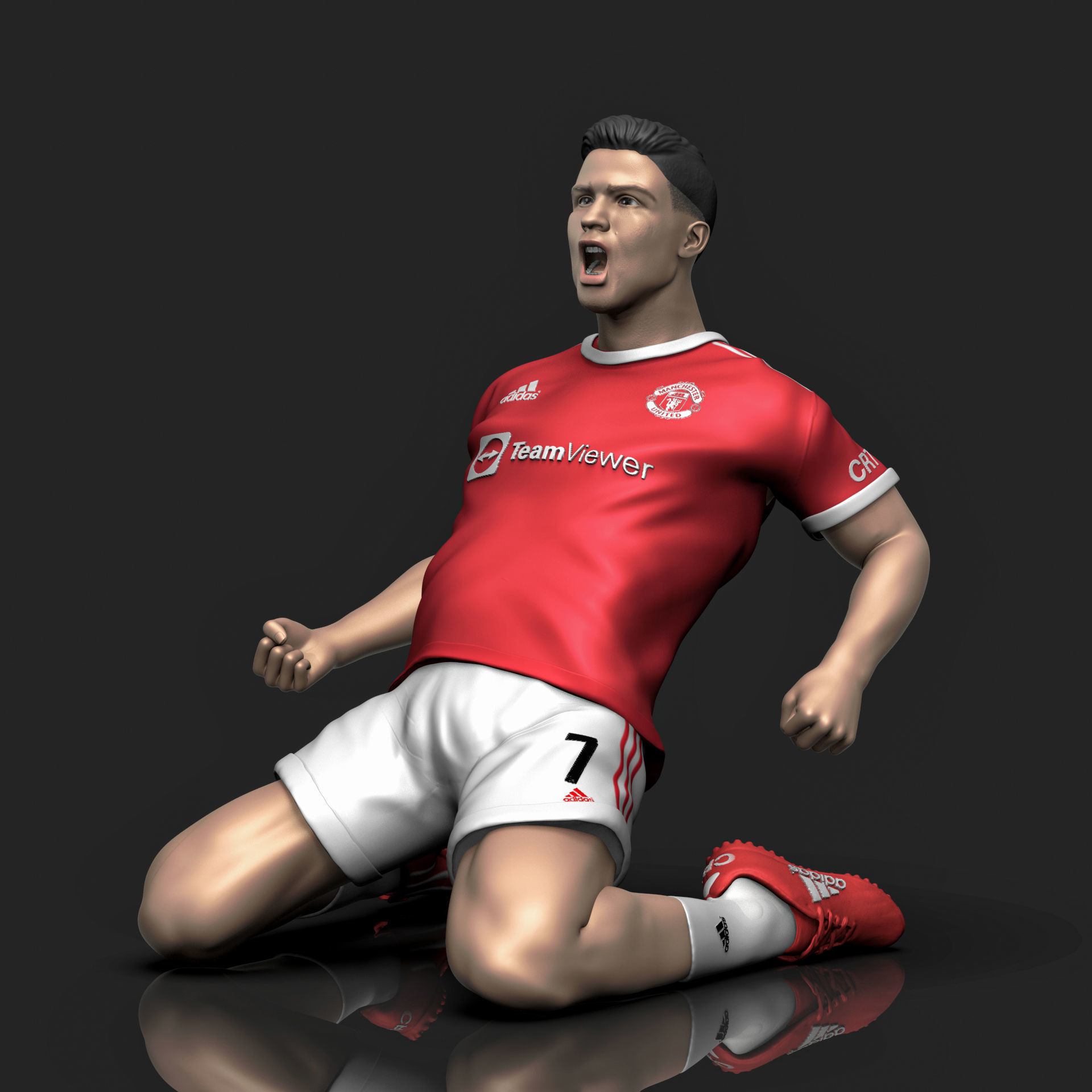 Ronaldo 3D Printable 6 3D print model_7