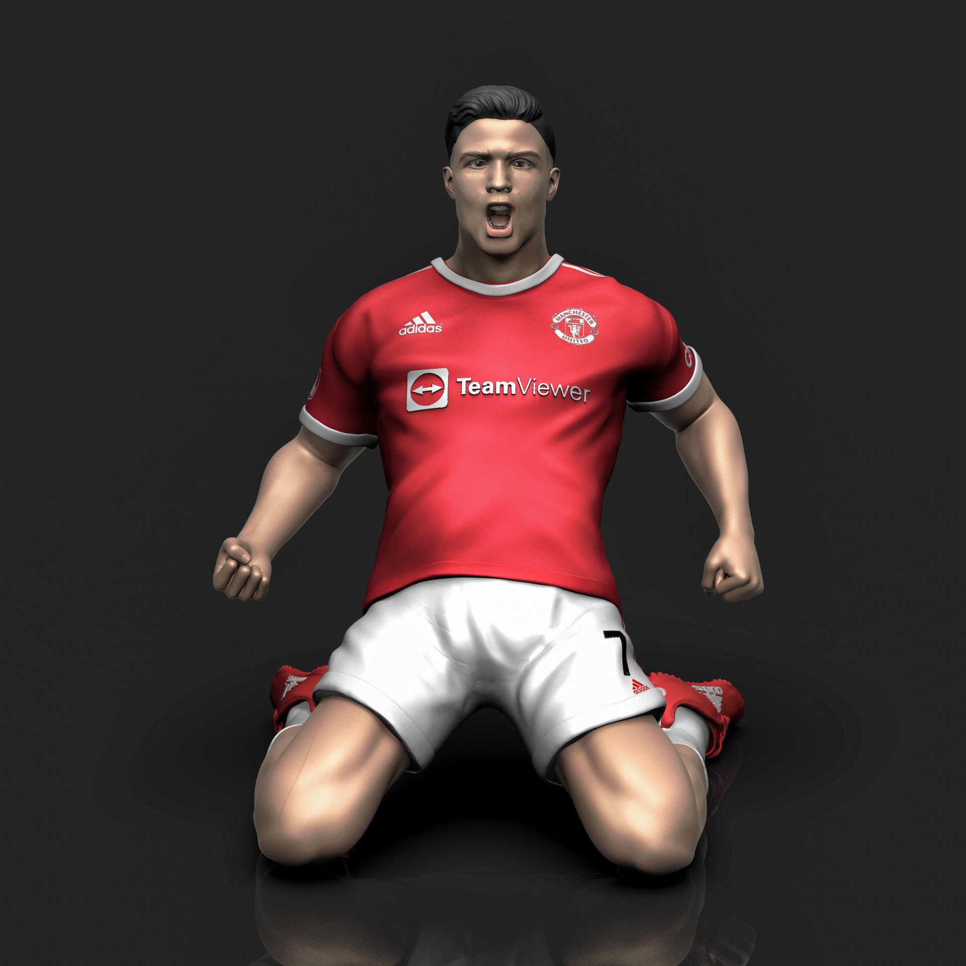 Ronaldo 3D Printable 6 3D print model_12