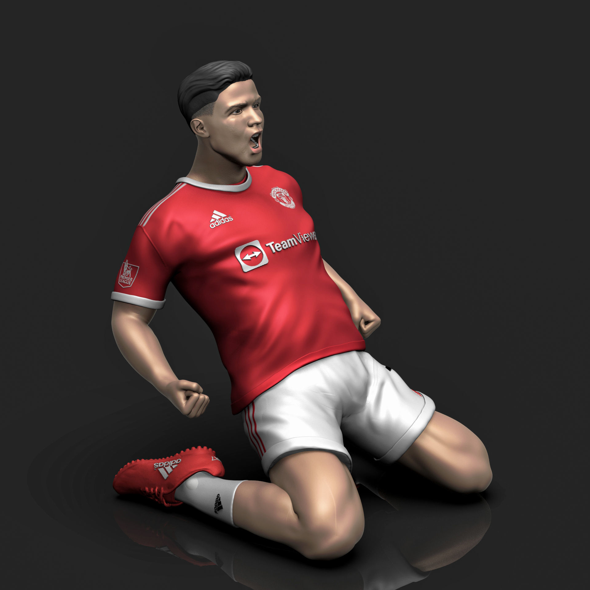 Ronaldo 3D Printable 6 3D print model_11