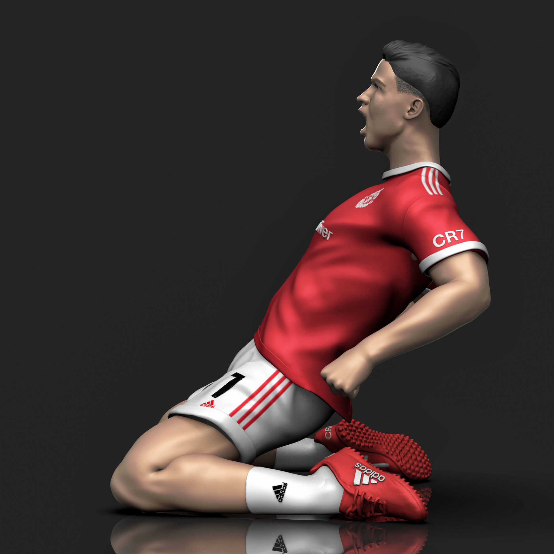 Ronaldo 3D Printable 6 3D print model_8