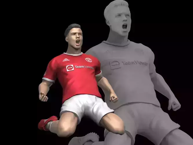  Ronaldo 3D Printable 6 3D print model