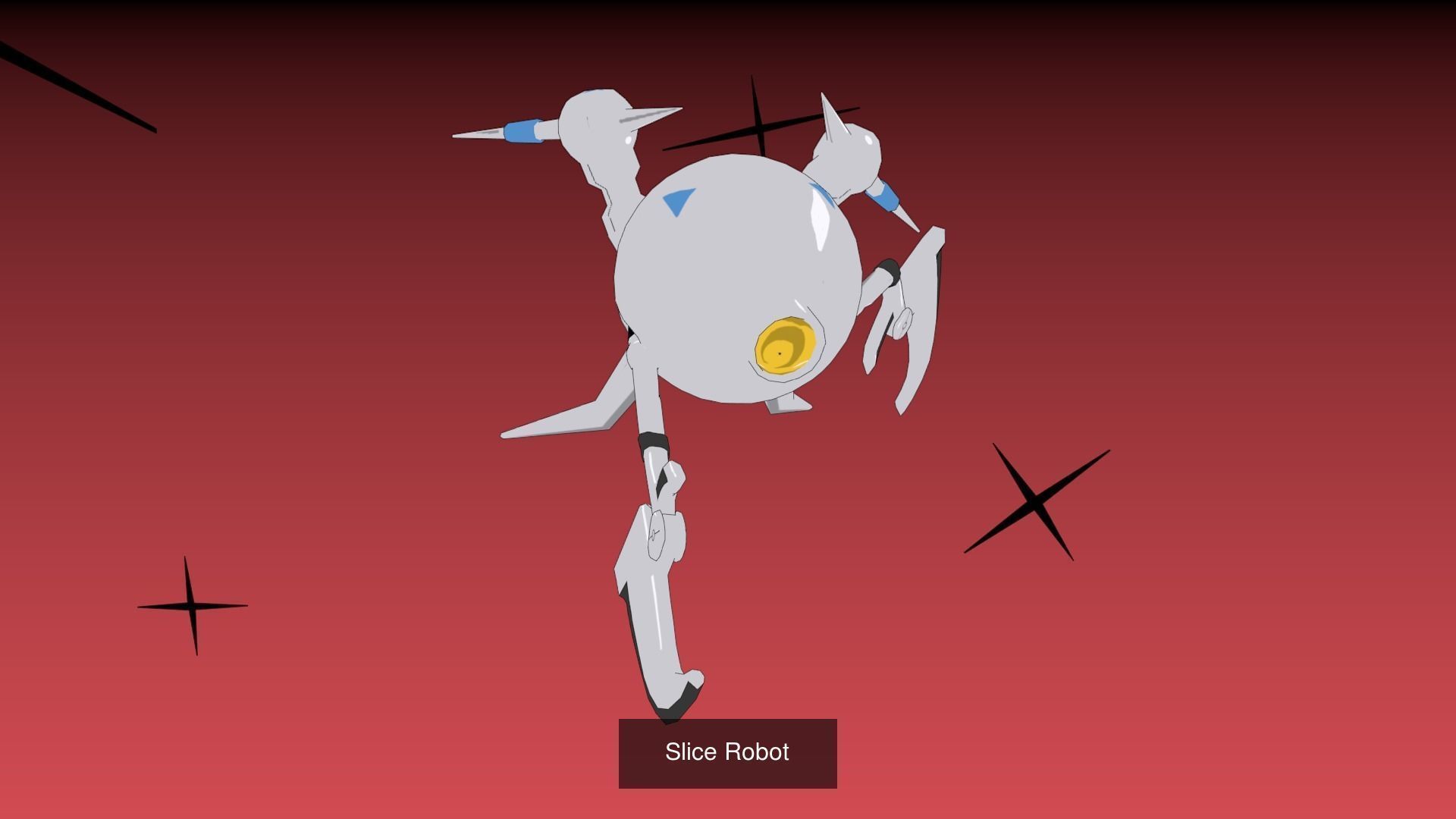 robots characters weapons anime game props low poly Rigged 3D Model Collection_6