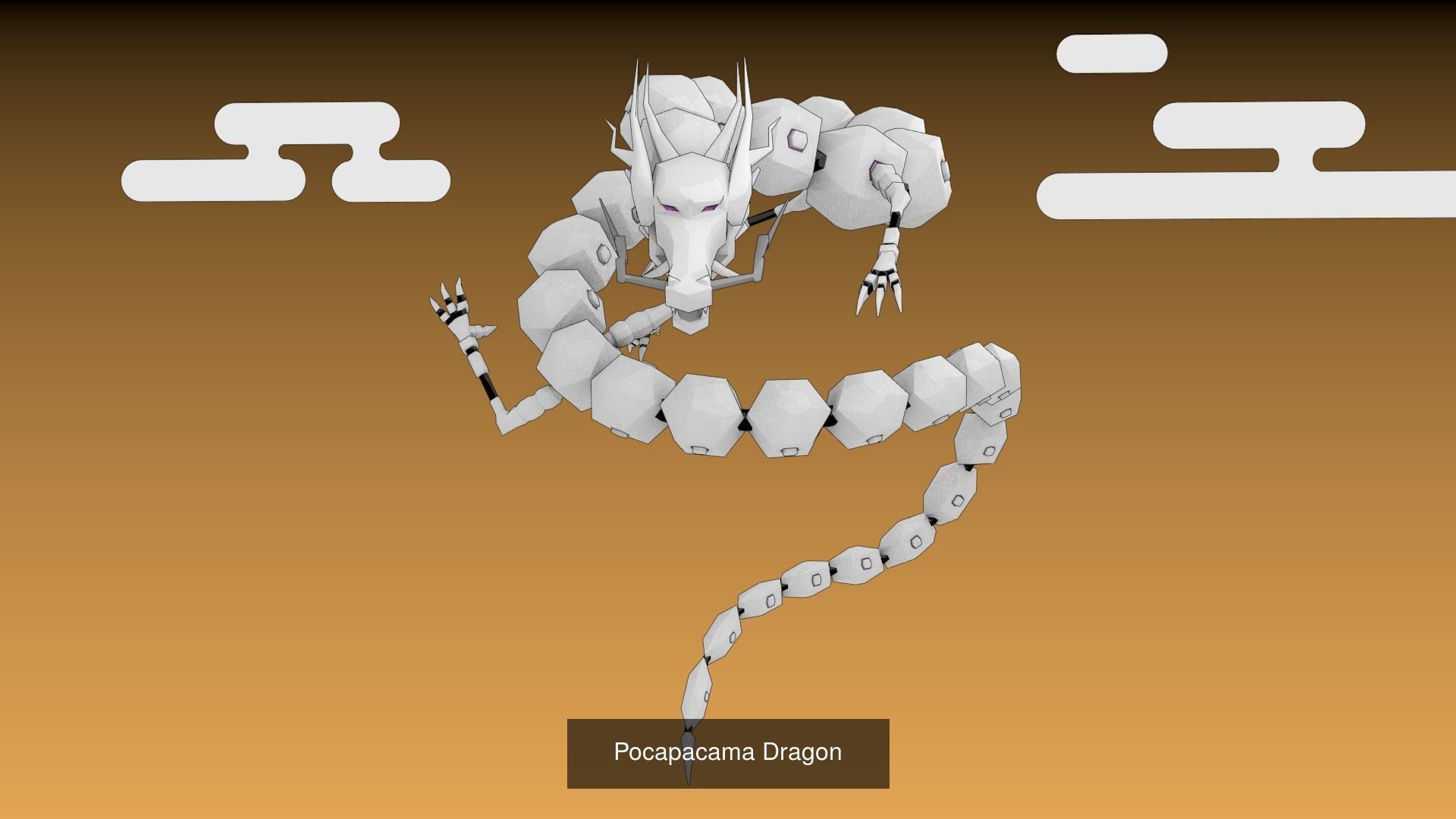 robots characters weapons anime game props low poly Rigged 3D Model Collection_7