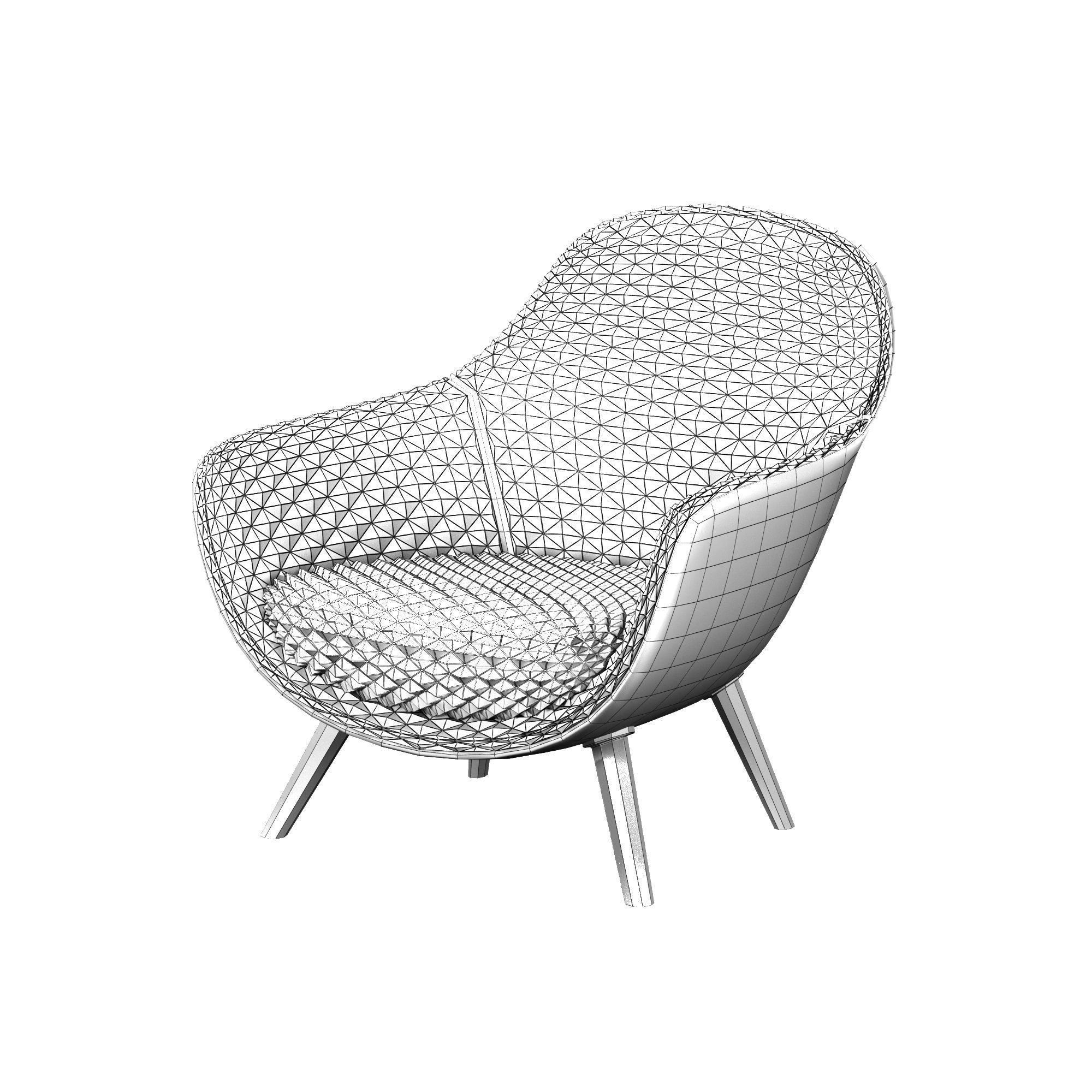 poltrona chair 3D model_1