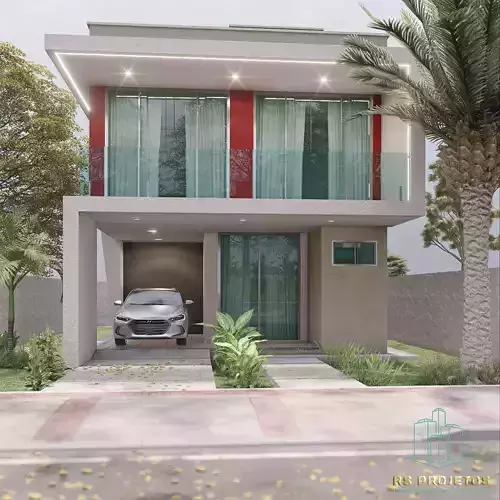 Modelo 3d house moderna 3D model
