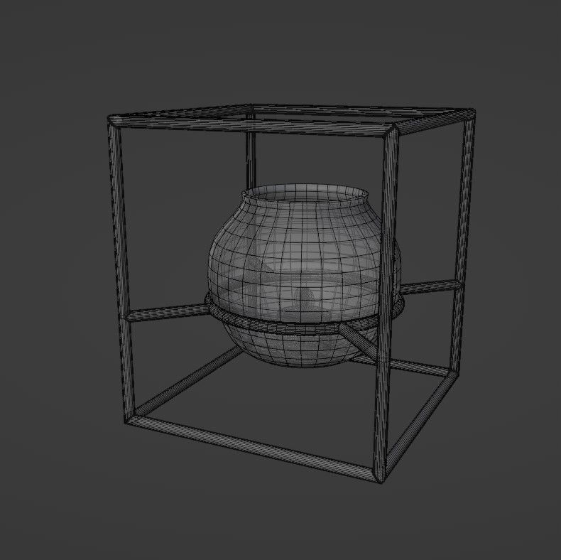 Candle holder 3D model_28