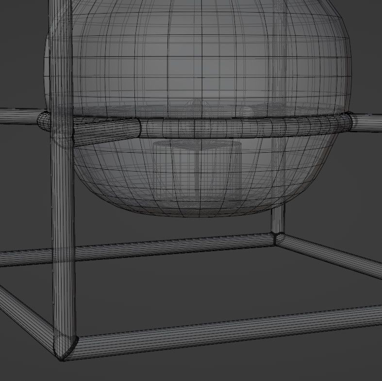 Candle holder 3D model_35