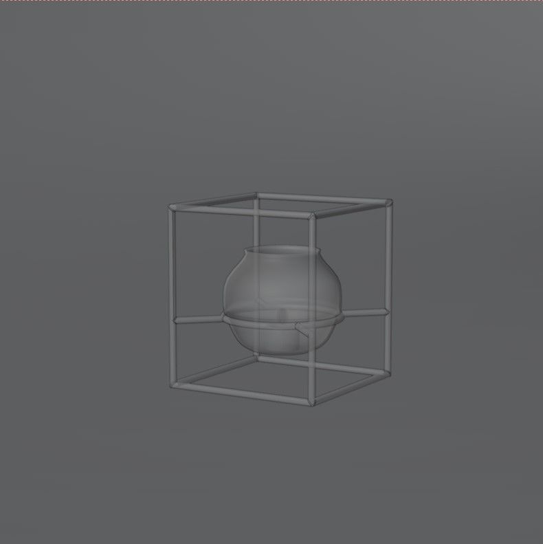 Candle holder 3D model_27