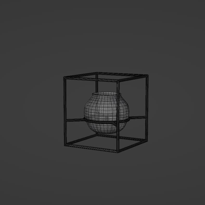 Candle holder 3D model_41