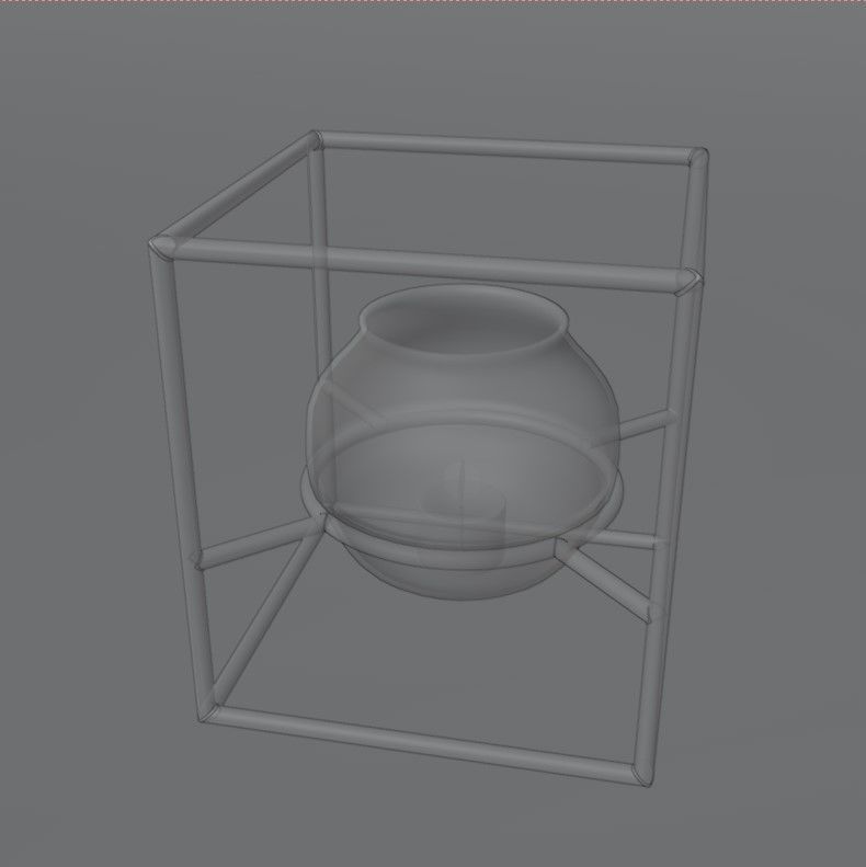 Candle holder 3D model_17