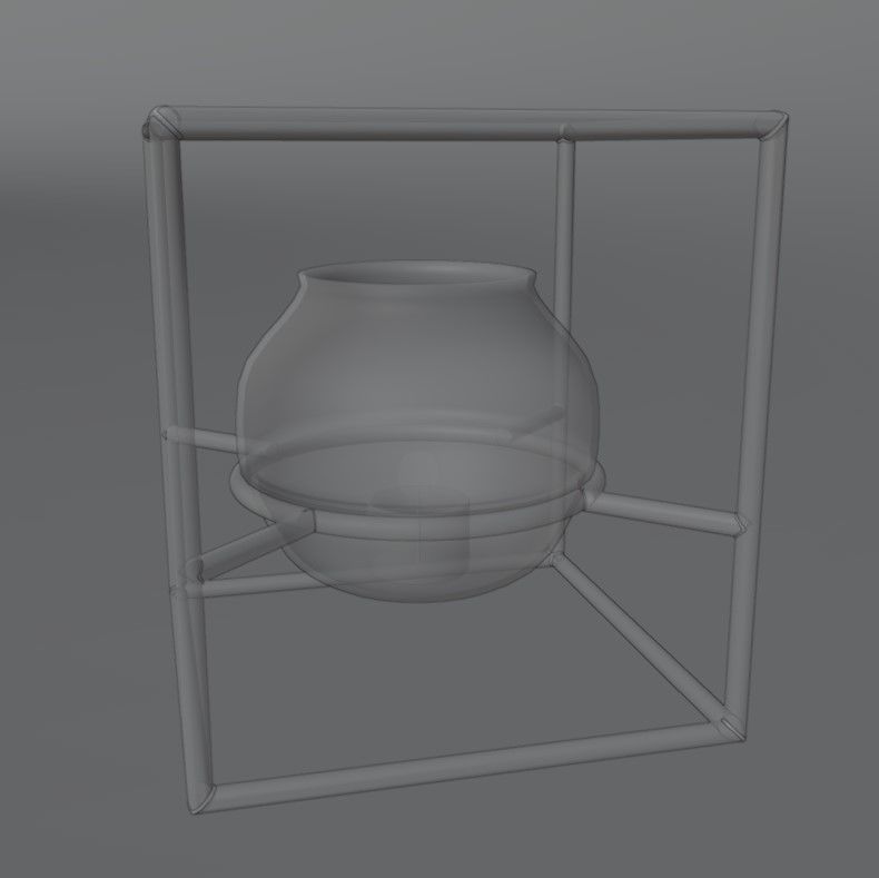 Candle holder 3D model_20
