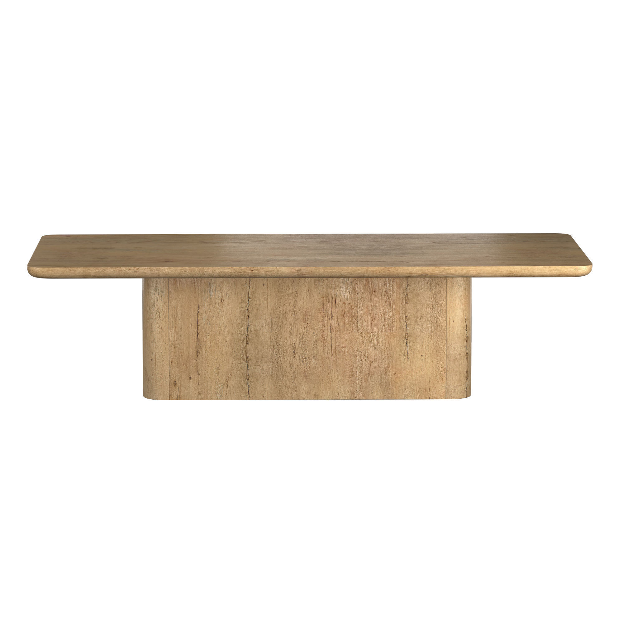 OSLO PEDESTAL RECTANGULAR DINING TABLE 3D model_3