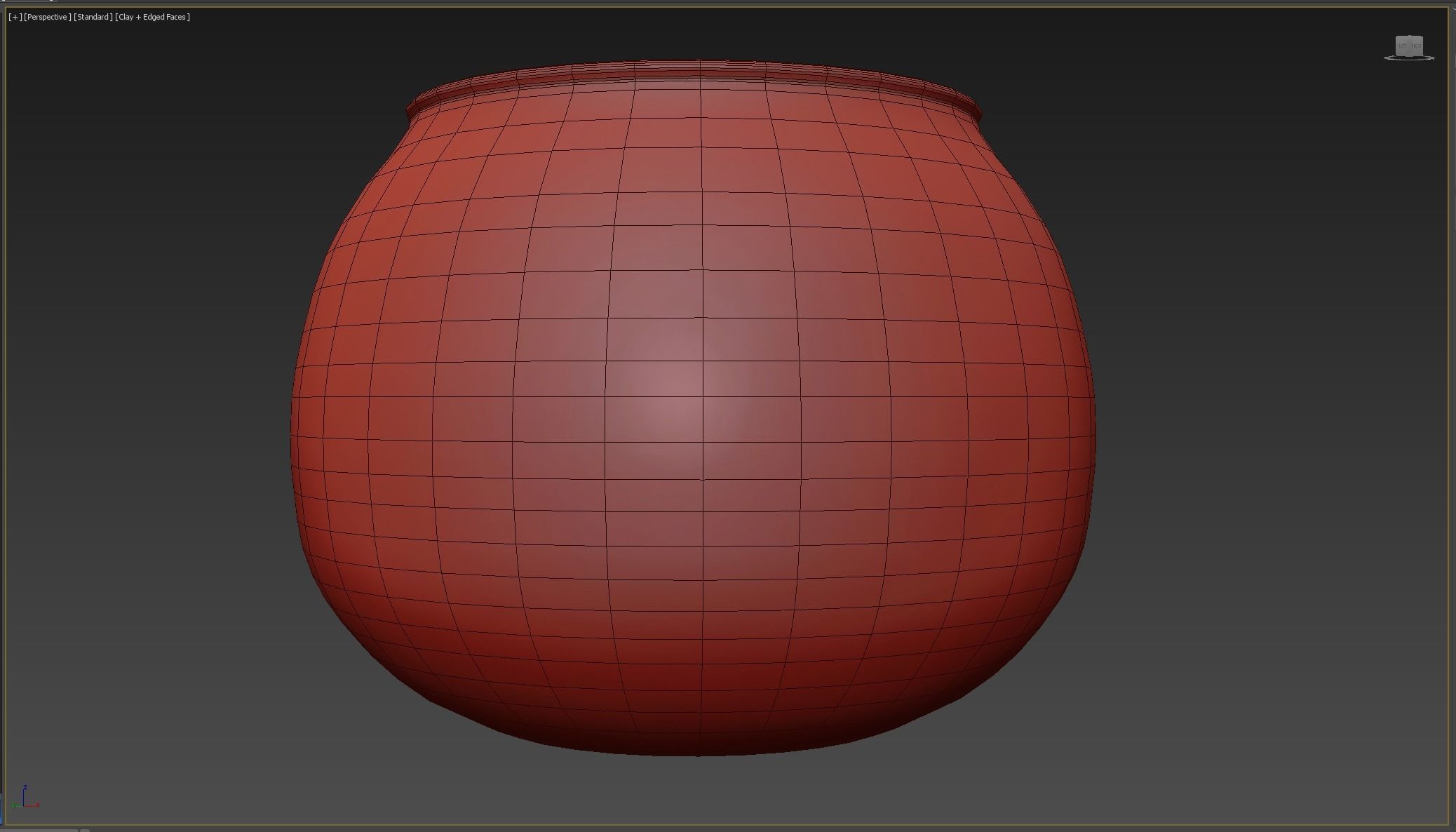 Witchs Cauldron Low-poly 3D model_6