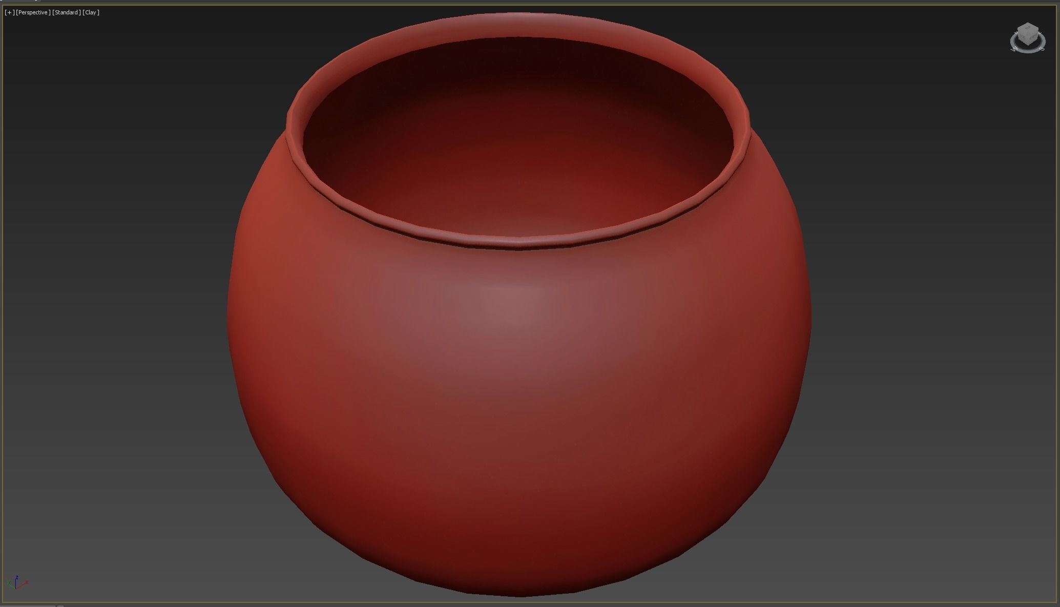 Witchs Cauldron Low-poly 3D model_5